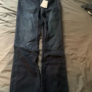 Calvin Klein Jeans Dark Blue Flare Women's Jeans
